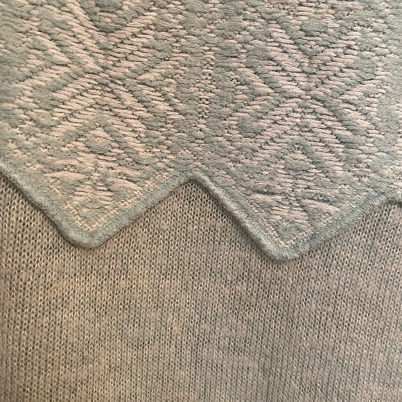 Mint Fee People Fall / Winter High–Low Knit Tunic - Picture 2 of 5